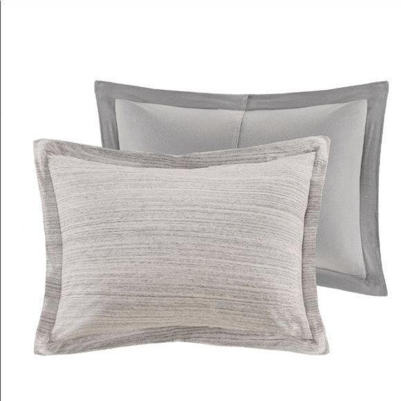 Urban Habitat Space Dyed Melange Cotton Jersey Knit Comforter Set, Twin/ XL Twin - Picture 4 of 10